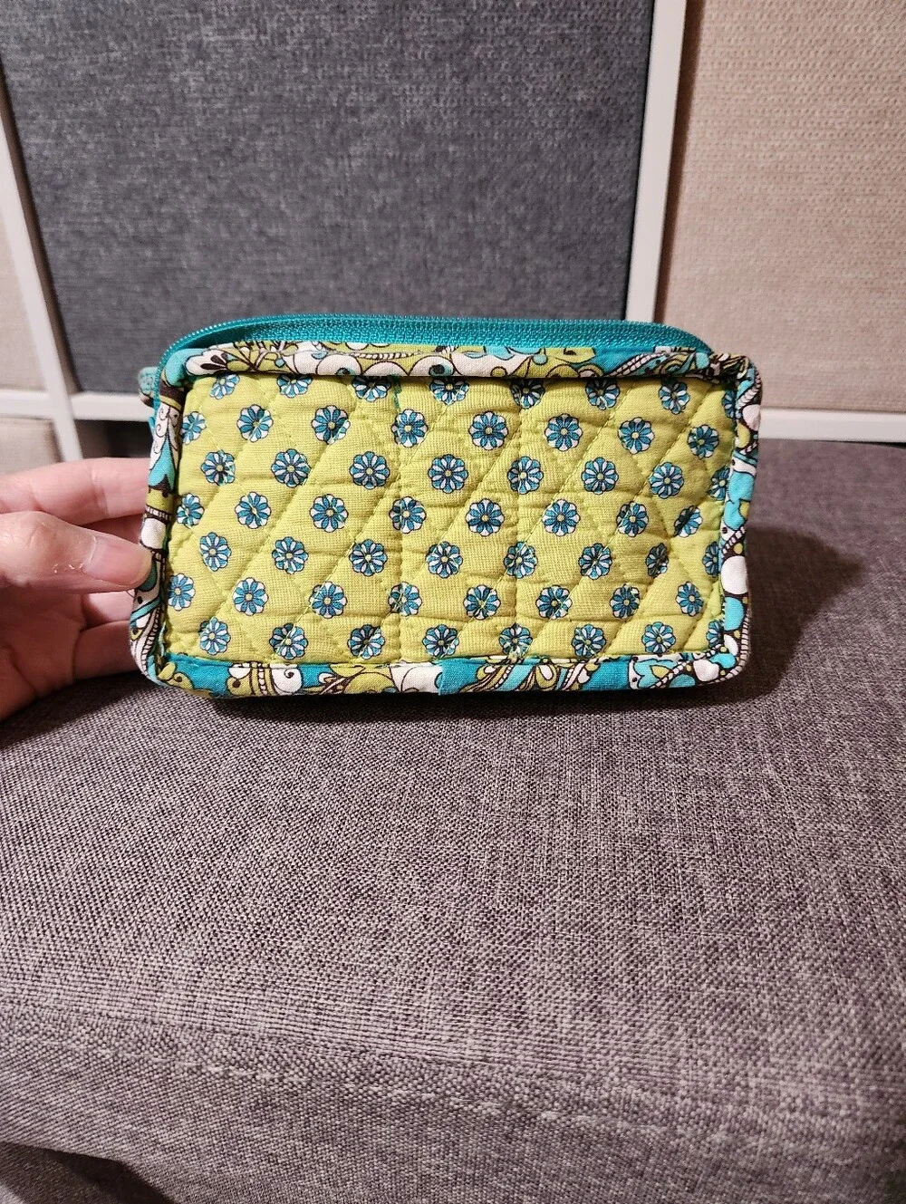 Vera Bradley Peacock Wristlet